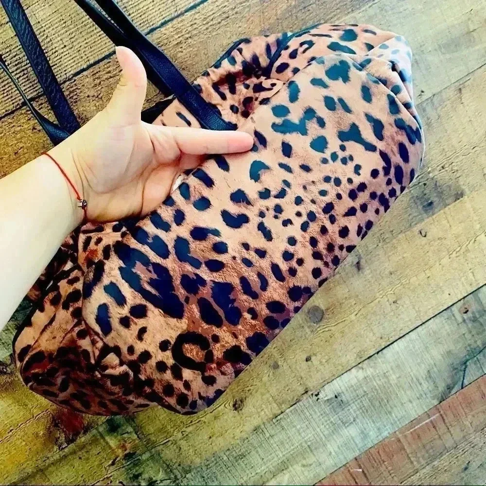 Rebecca Minkoff Marissa Leopard Nylon Diaper Bag